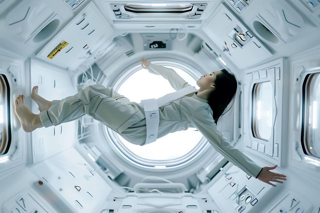 astronaut-woman-floating-spacecraft-cabin_tn.jpg
