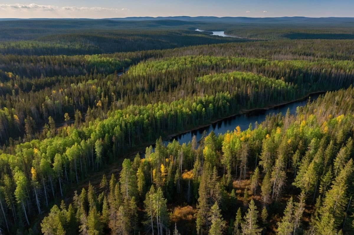 Особенности географического положения Западной Сибири