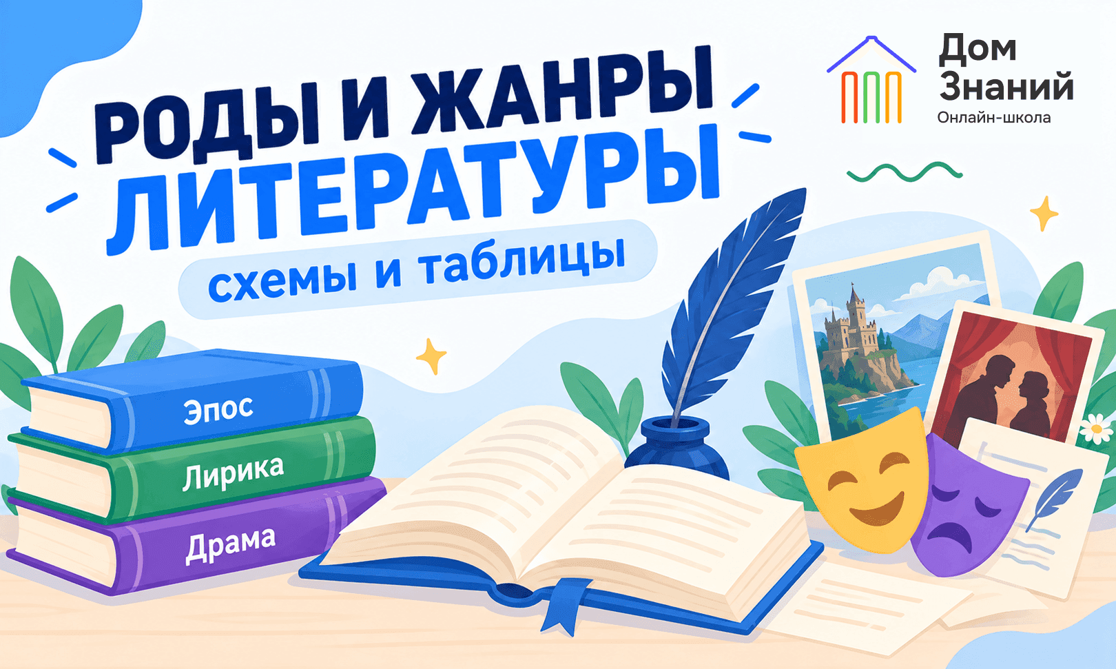 Что такое роды и жанры литературы