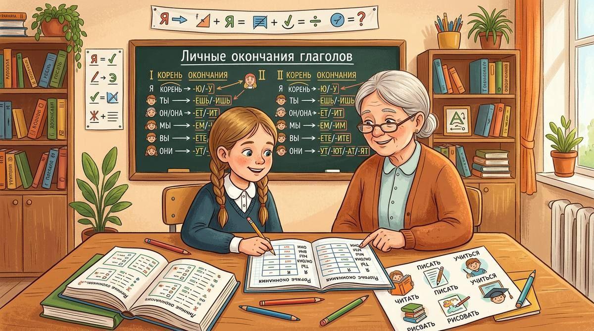 Личные окончания глаголов