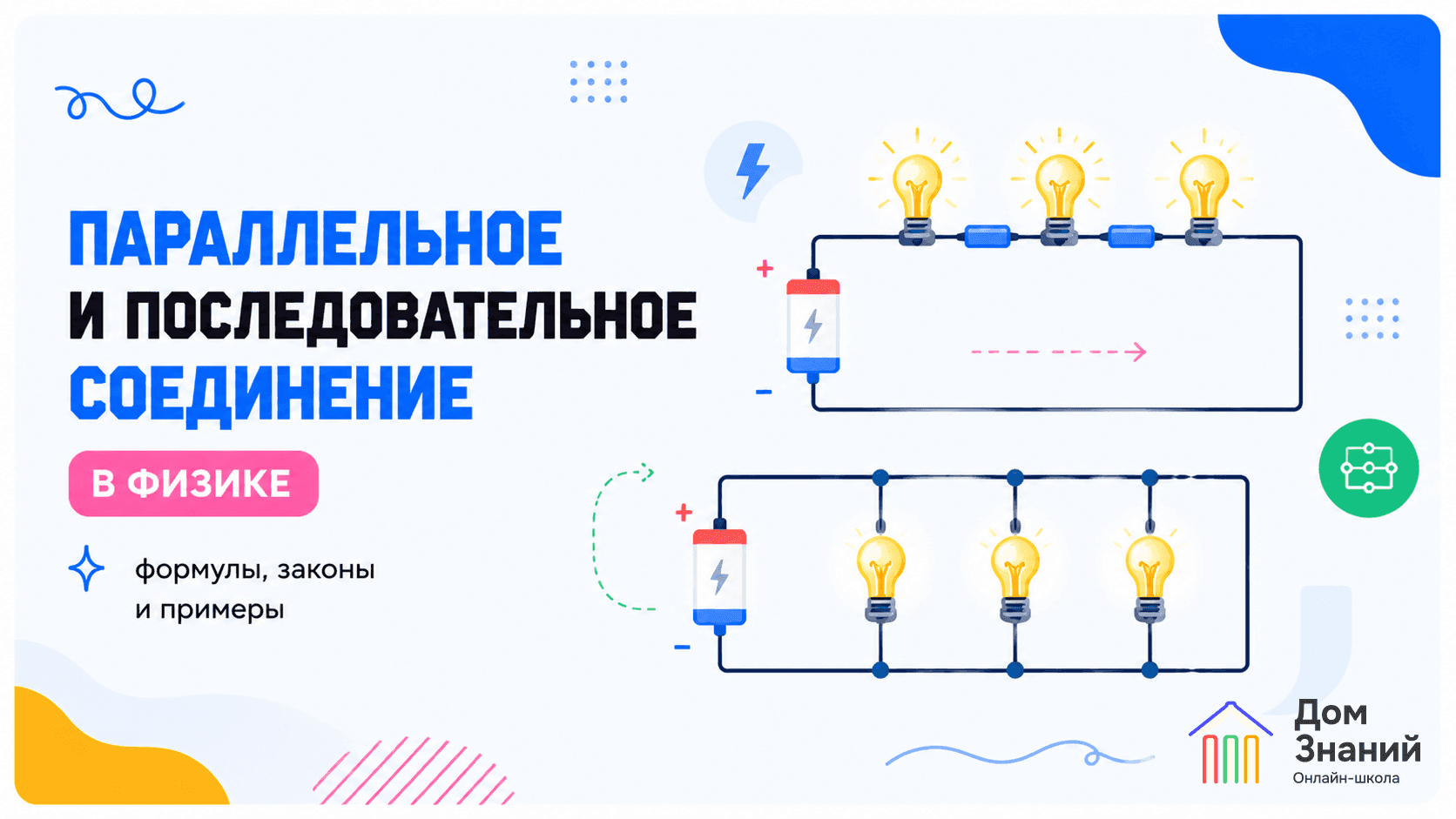 Параллельное и последовательное соединение