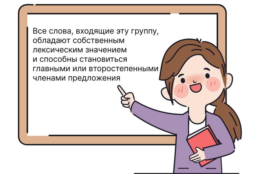 Самостоятельные и служебные части речи